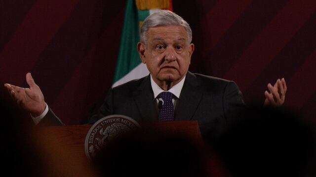 Andrés Manuel López Obrador, presidente de México, encabezó conferencia de prensa matutina en Palacio Nacional.
