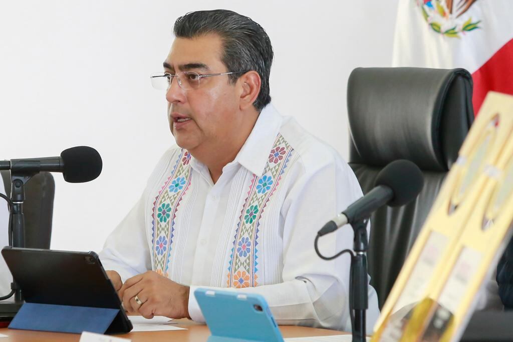 Sergio Salomón Céspedes destaca participacion de Puebla en Tianguis Turístico 2023