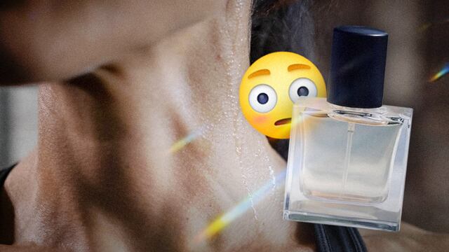 Mujer que vende su sudor como perfume