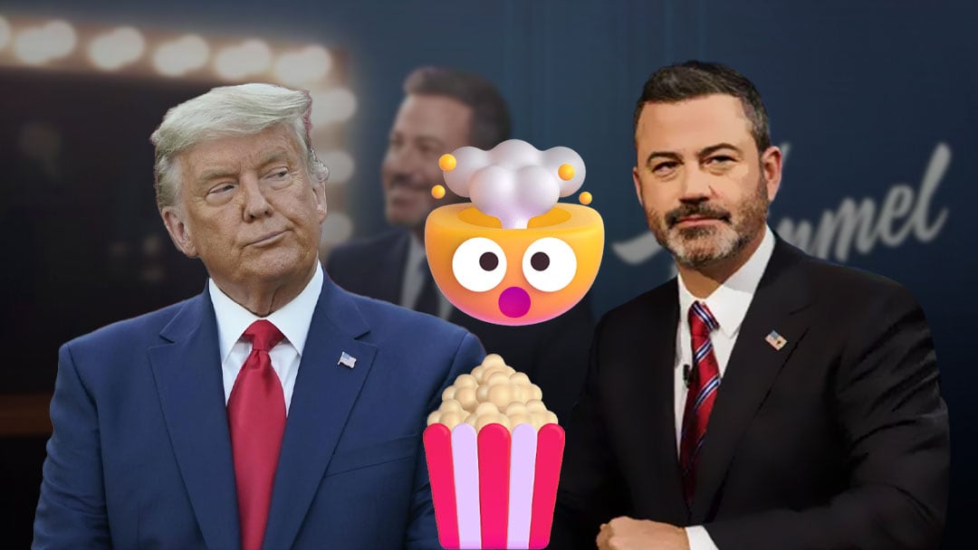 Jimmy Kimmel se burla de Donald Trump
