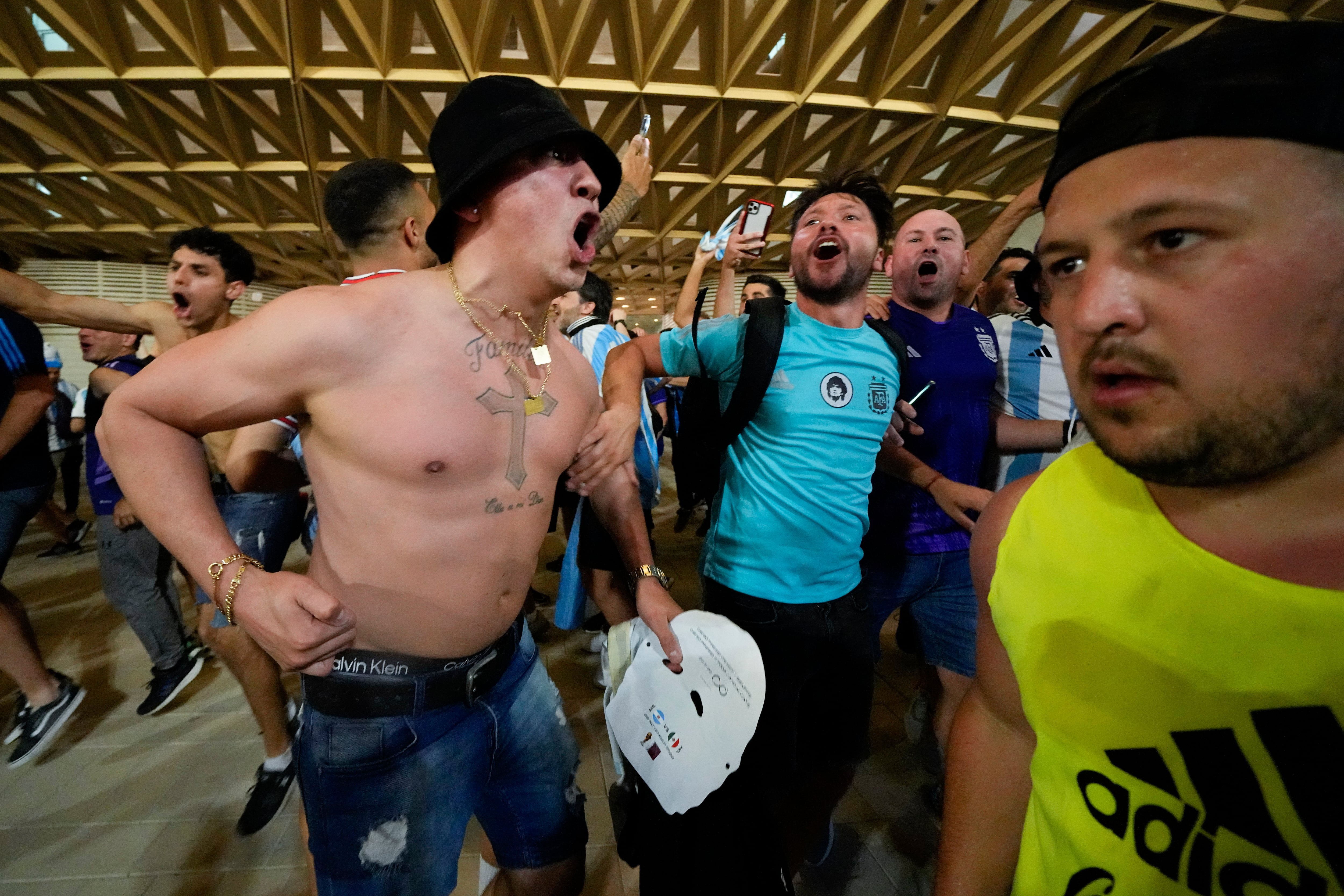 Fans Selección Argentina.