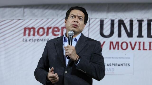 Mario Delgado, dirigente Nacional de Morena