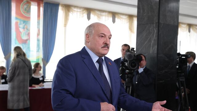 Alexander Lukashenko, dictador de Bielorrusia