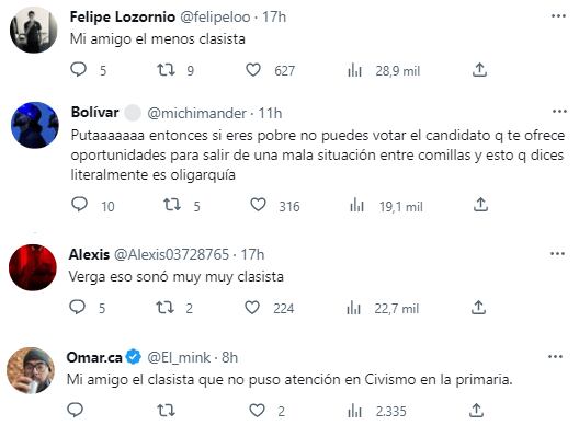 Señalan de clasista a werevertumorro