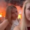 Rusia detiene a 2 jóvenes por polémica foto tras ataque de Ucrania