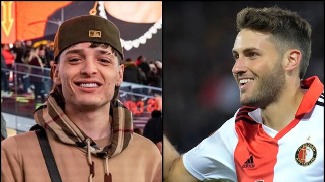 Peso Pluma y Santiago Giménez