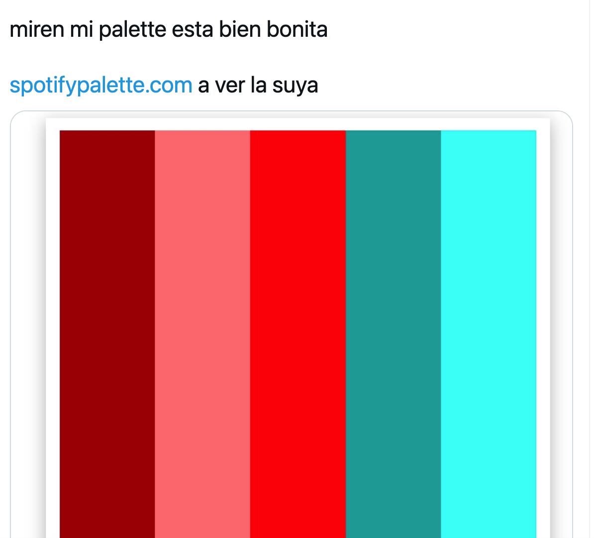 Spotify Palette