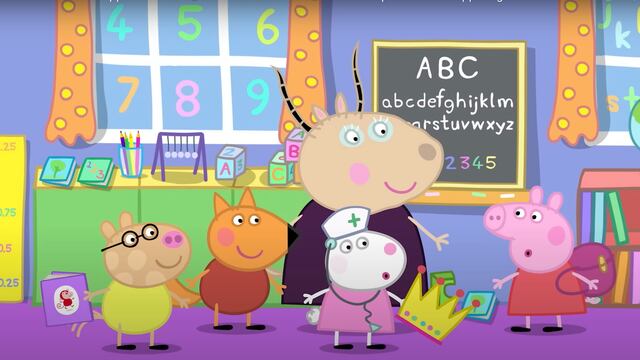 Peppa Pig y George Pig vuelven a la guardería