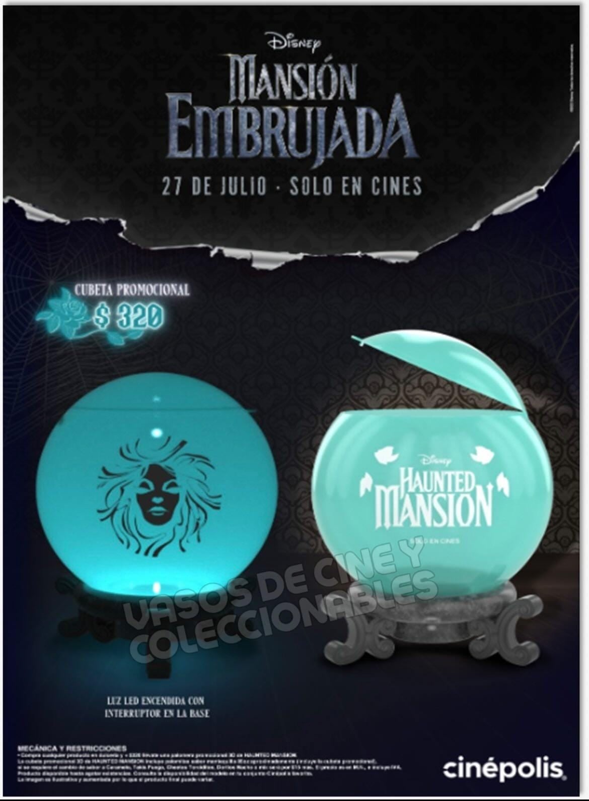 Palomera de La Mansión Embrujada en Cinépolis