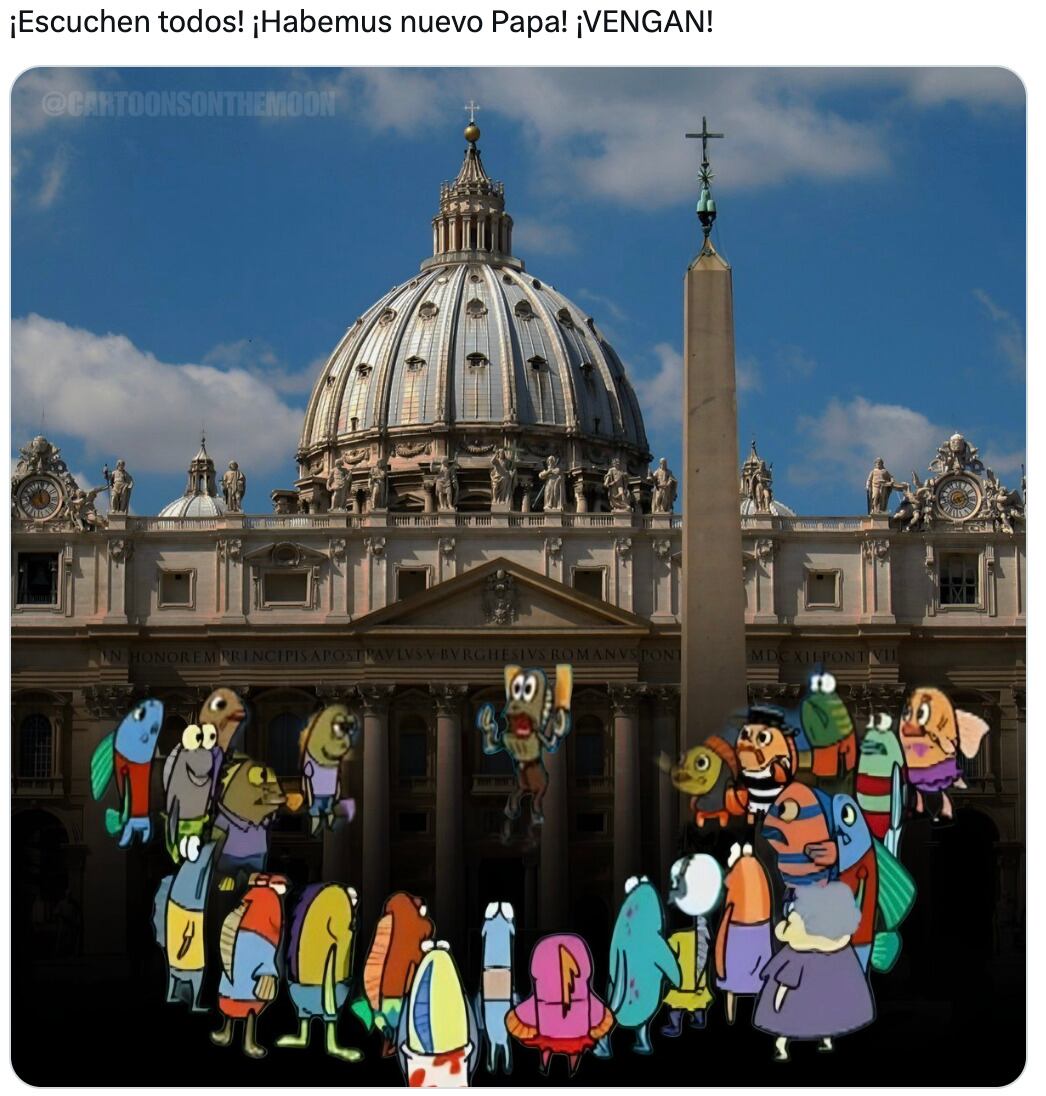 Los memes del Habemus papam tras la elección del nuevo papa