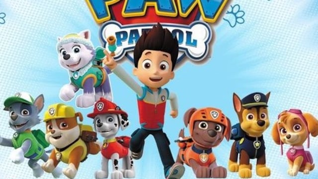 Dibujos de Paw Patrol con temática del Día del niño