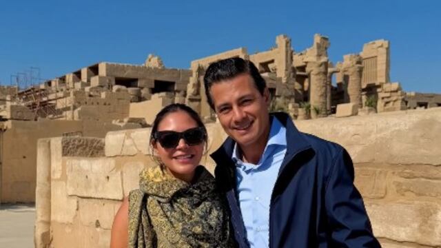 Enrique Peña Nieto reaparece en Egipto