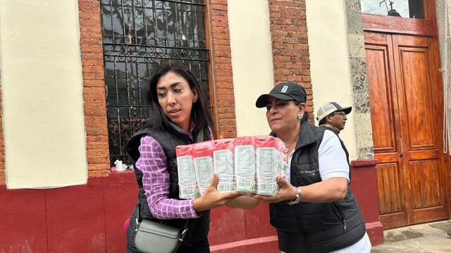 Norma Pimentel y Lupita Vargas impulsan brigadas juveniles para ayudar a familias damnificadas.