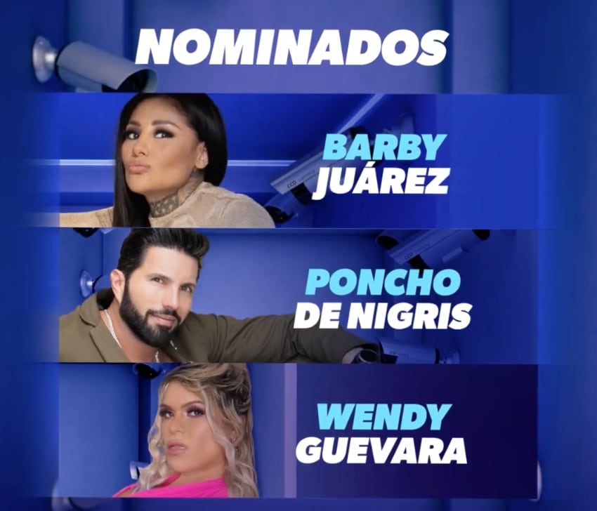 Últimos nominados de La Casa de los Famosos México.