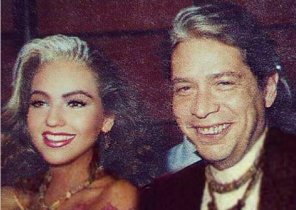 Thalía y Alfredo Díaz Ordaz