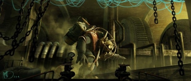 El Big Daddy es el protagonista de las nuevas ilustraciones.