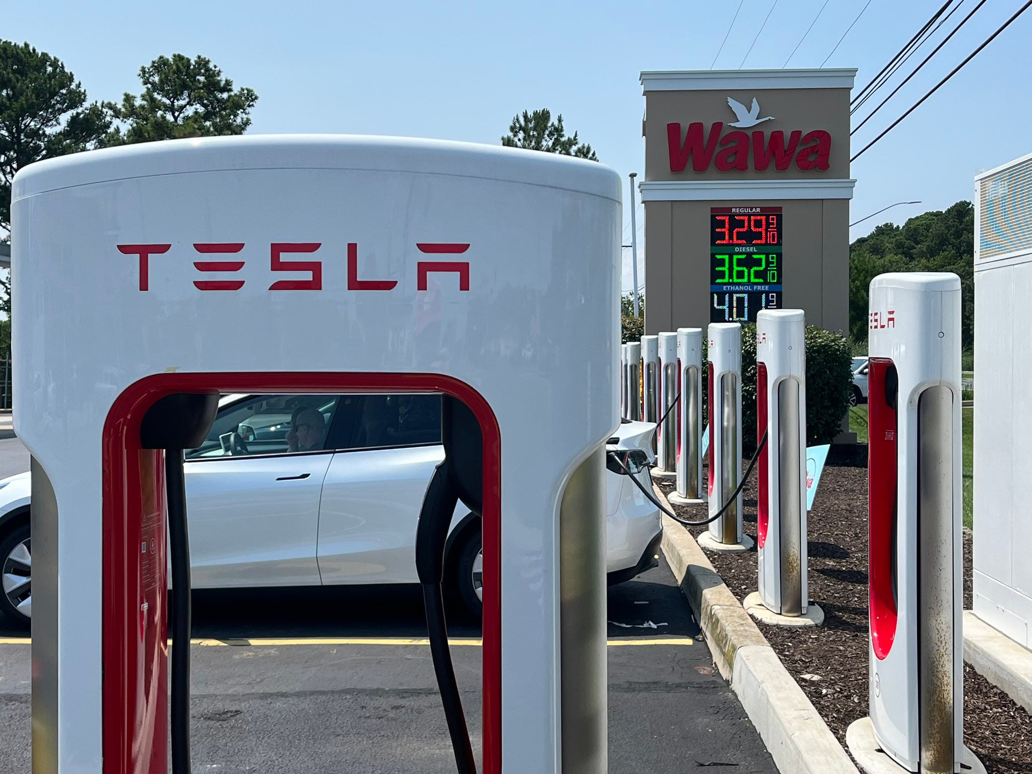 Estación de carga de Tesla