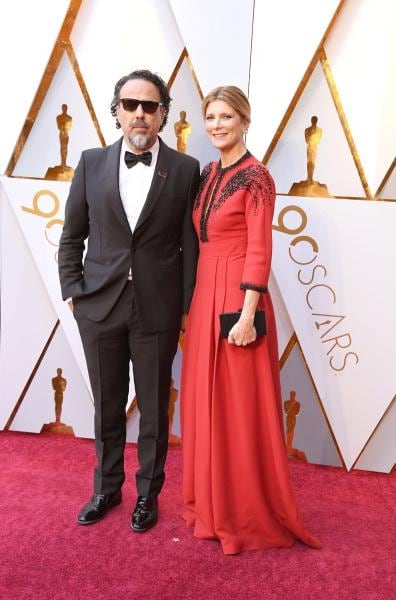 Alejandro González Iñárritu y su esposa María Eladia Hagerman