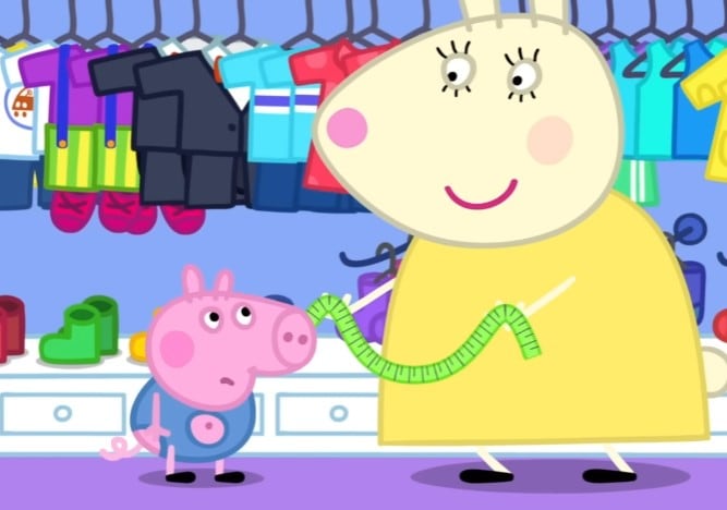 La ropa nueva de George Pig, capítulo de Peppa Pig