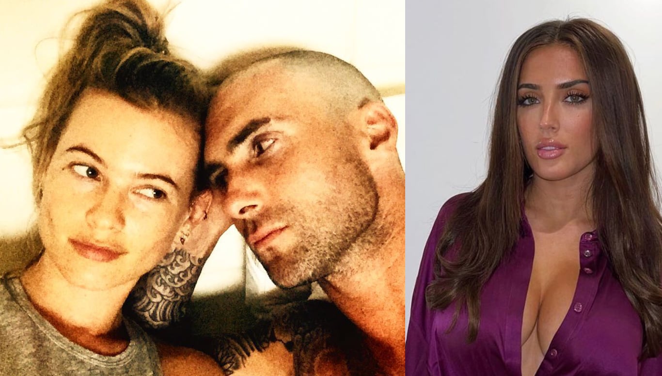 Adame Levine le habría sido infiel a su esposa con una modelo