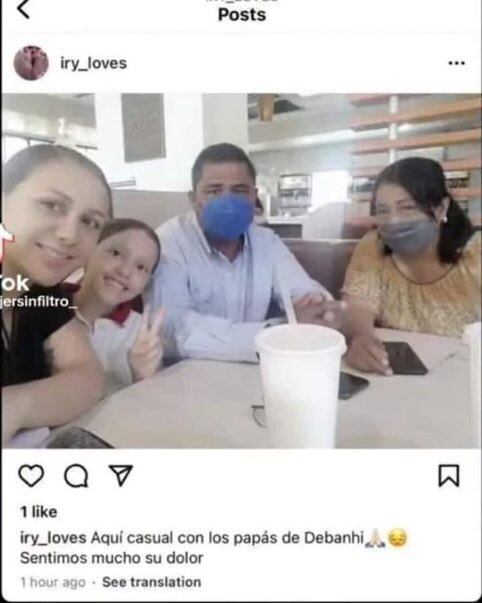 Papás de Debanhi Escobar