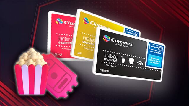 Tarjetas Invitado Especial de Cinemex