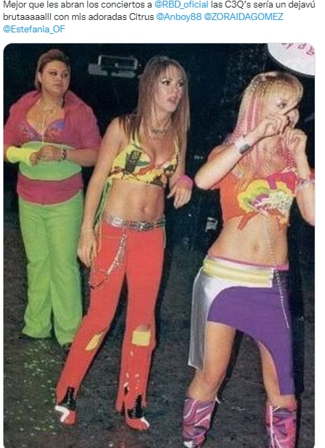 Usuarios piden que C3Q's también participe en la gira de RBD 2023.