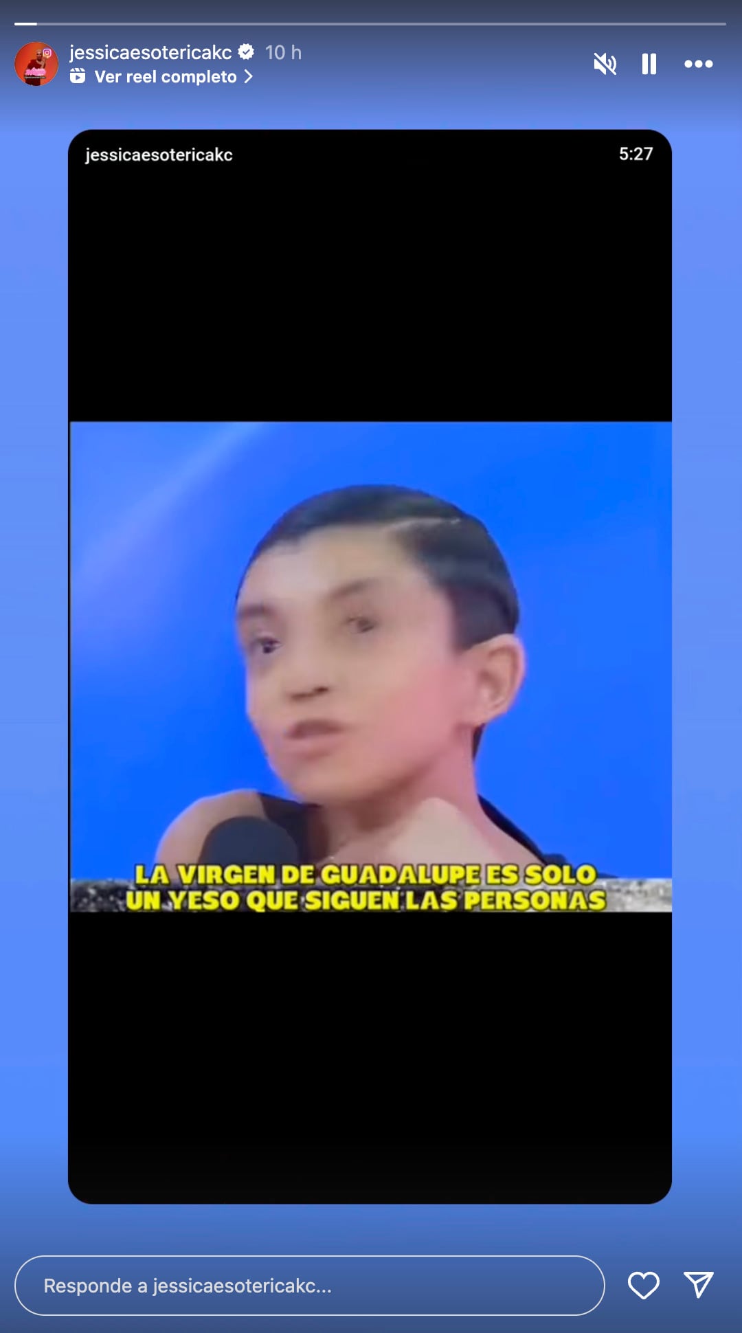 Jessica Esotérica tunde a La Venenito por supuesta crítica a la Virgen de Guadalupe