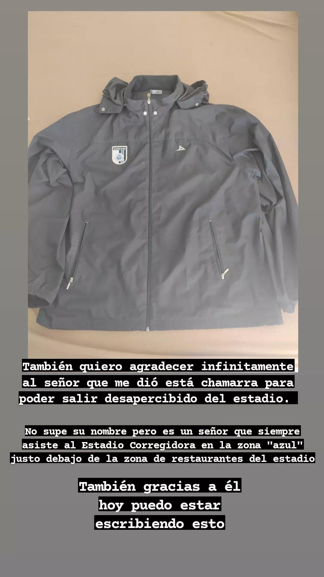 Fan de Atlas agradece a familia de Querétaro pro ayudarlo.