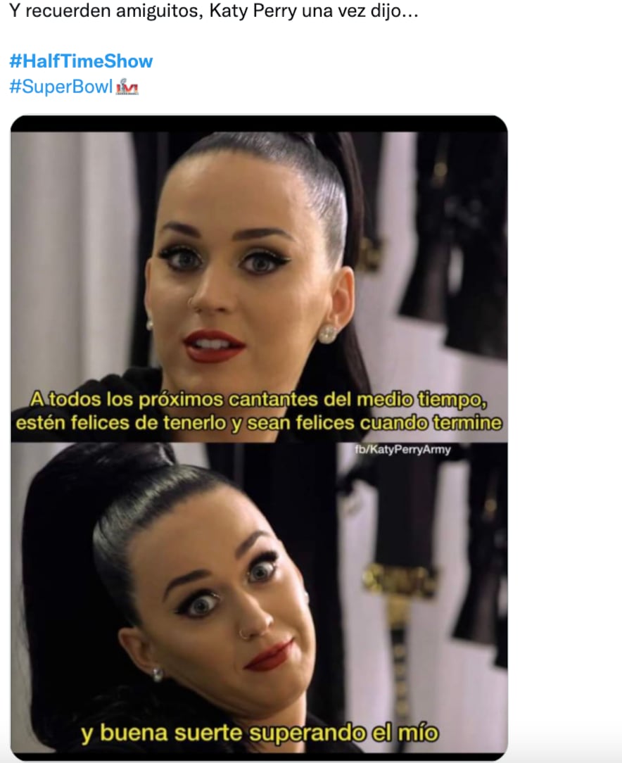 Memes del Super Bowl 2022 sobre el Halftime show