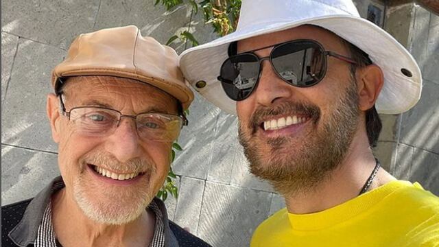 Fernando del Solar y su papá Norberto Cacciamani