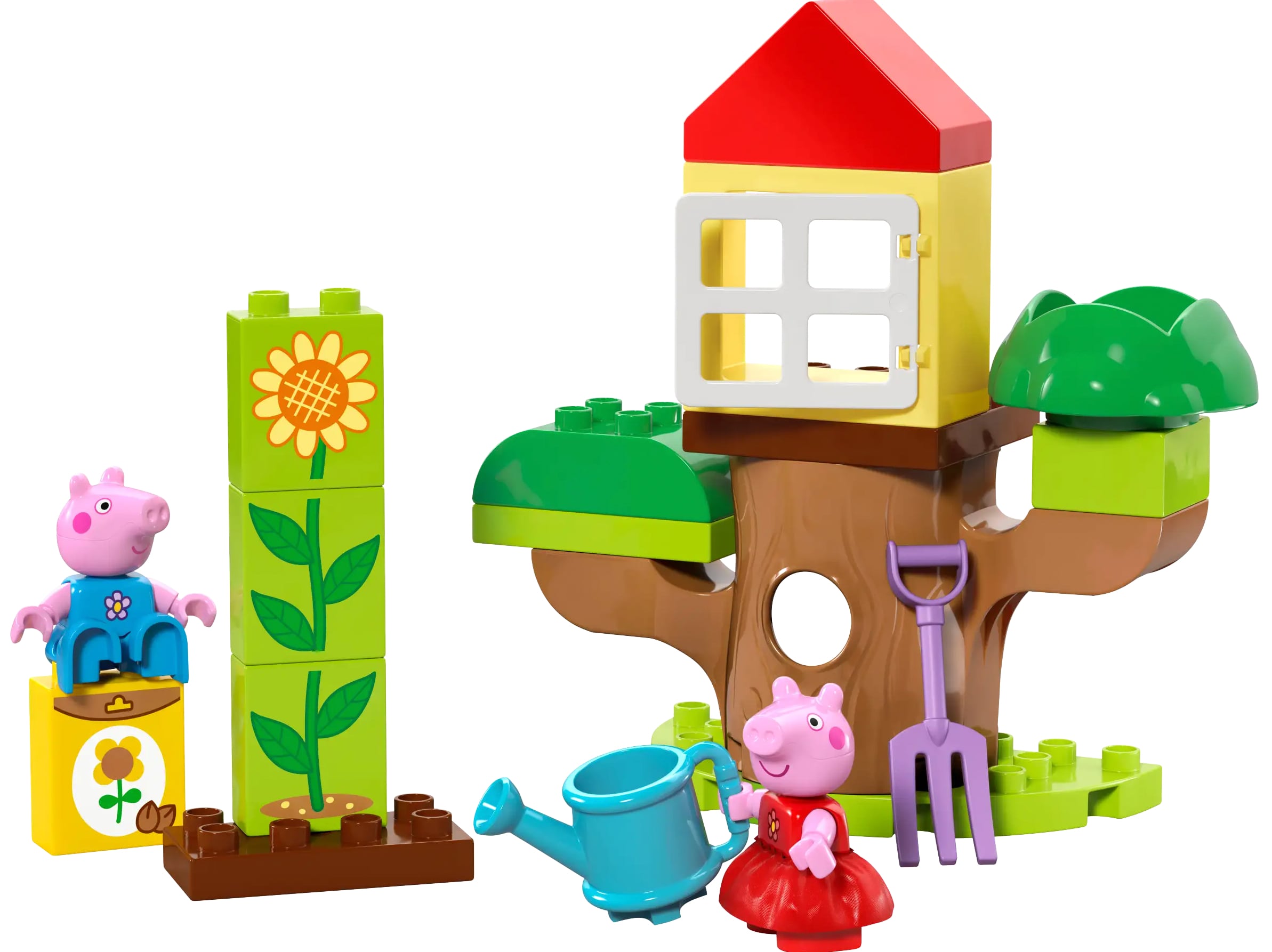 Set LEGO Peppa Pig ‘Jardín y casa del árbol’