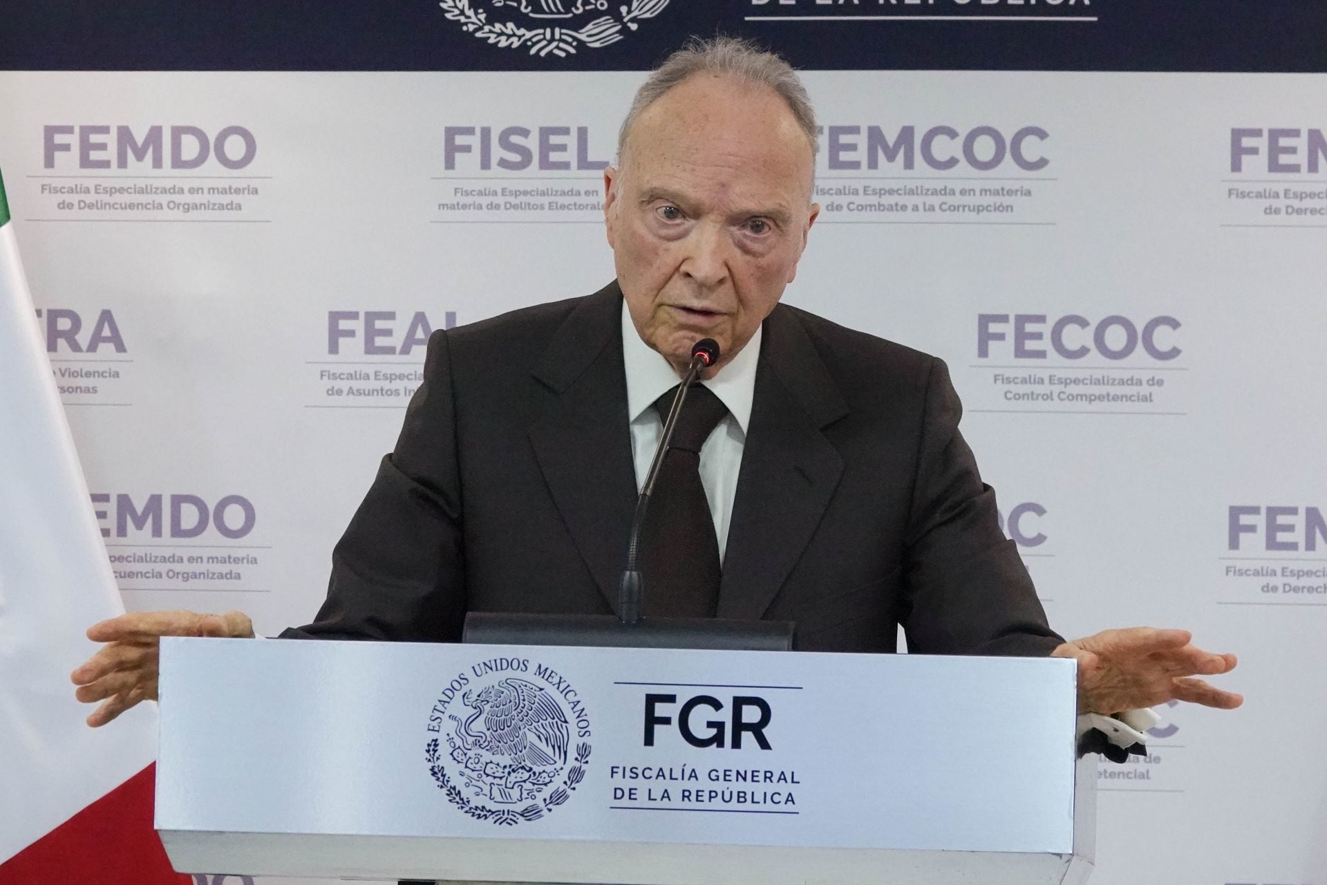 Alejandro Gertz Manero, titular de la Fiscalía General de la República sobre crematorios en rancho Izaguirre del CJNG