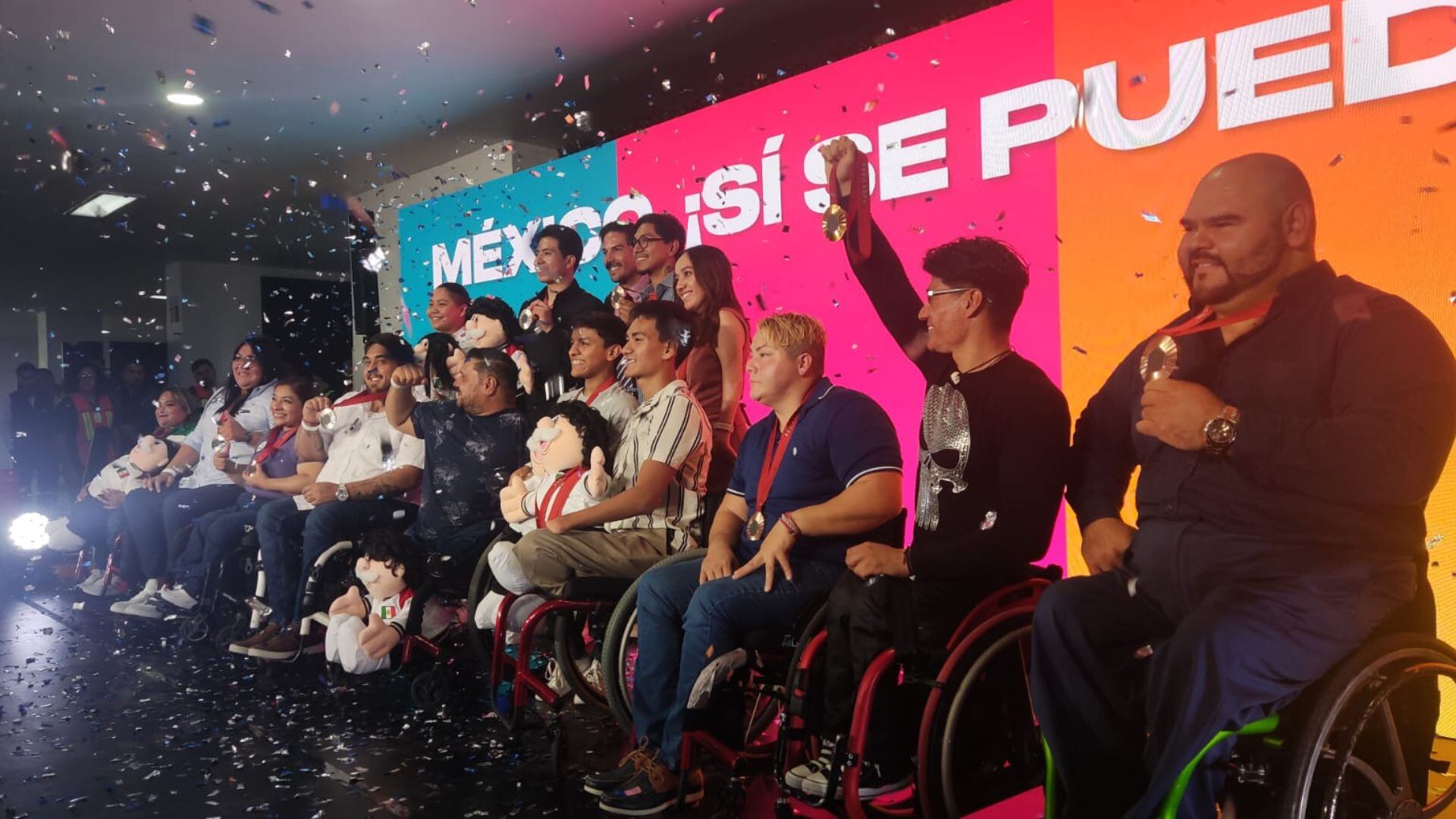 Medallistas paralímpicos piden “un cambio real” con Rommel Pacheco al frente de la Conade
