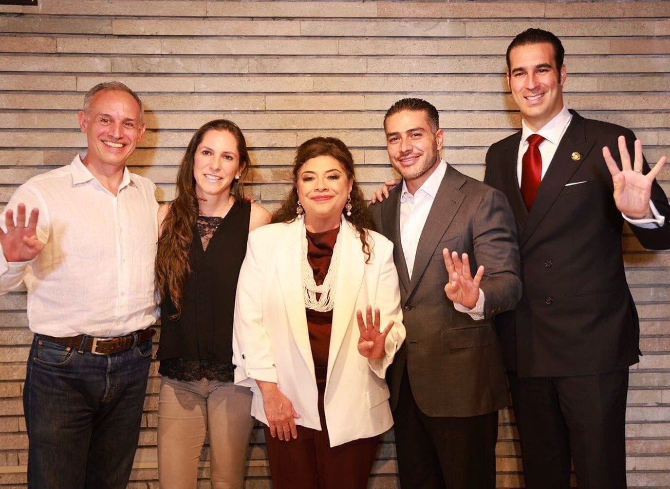 Aspirantes de la CDMX en la encuesta de Morena