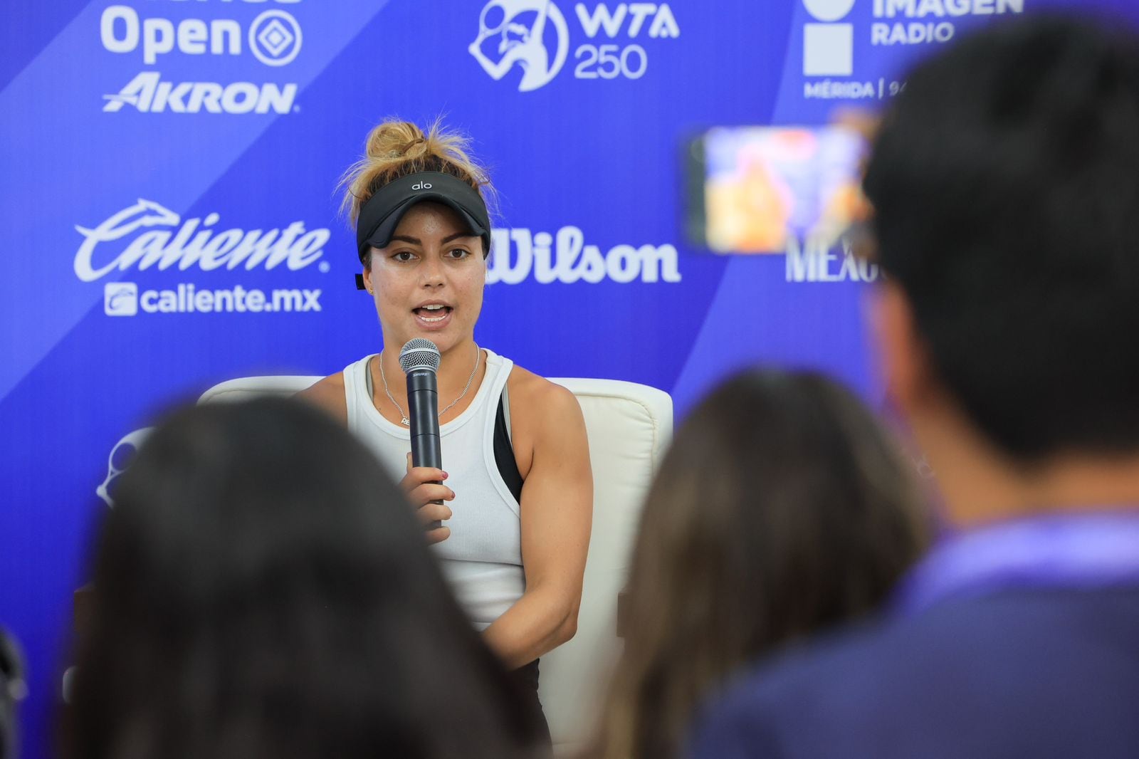 Renata Zarazúa en el Mérida Open Akron 2024