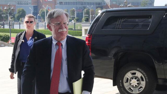 John Bolton, ex Asesor de Seguridad Nacional de Estados Unidos.