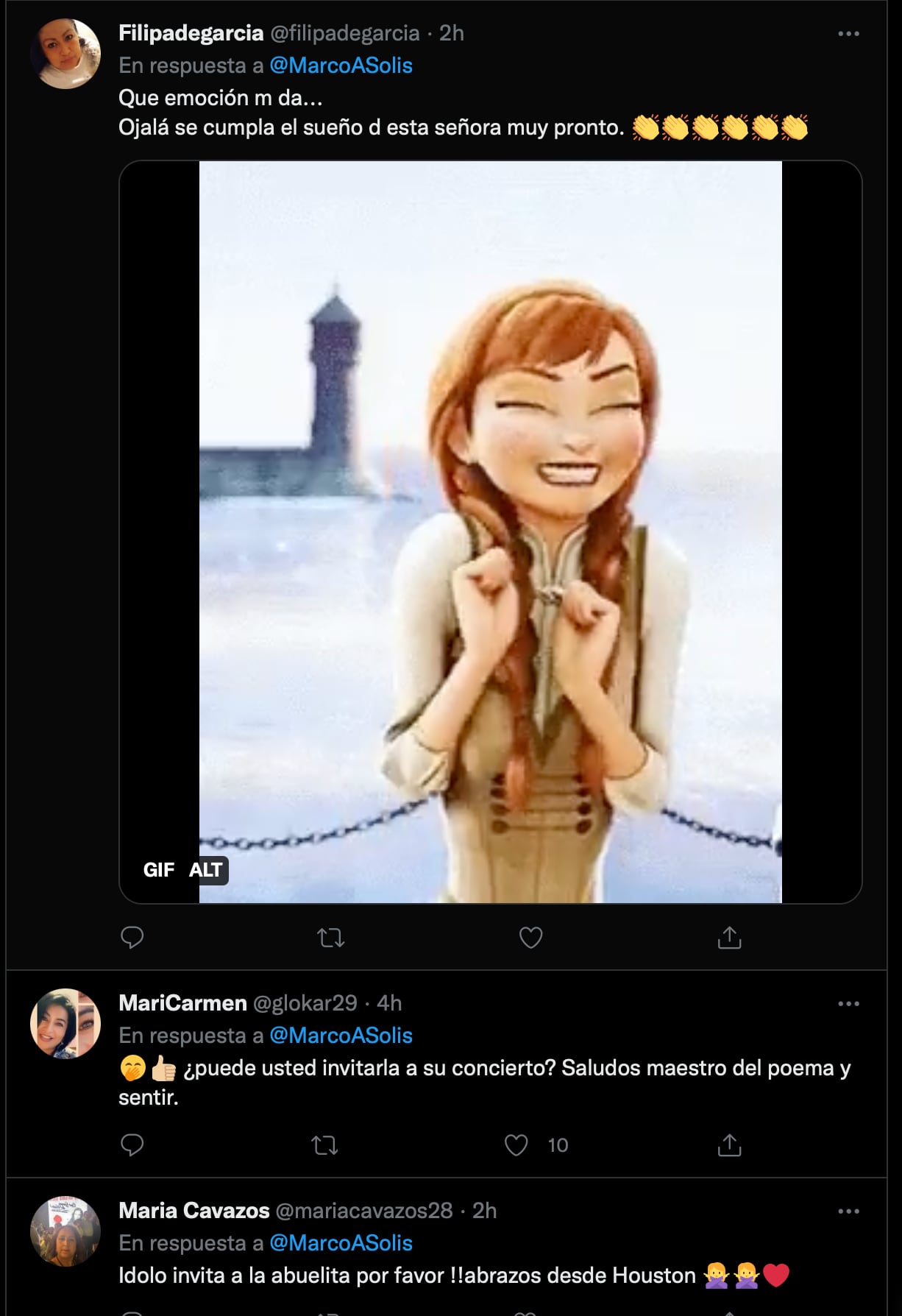 Internautas reaccionan a respuesta de Marco Antonio Solís a abuelita que recibió su figura de cartón