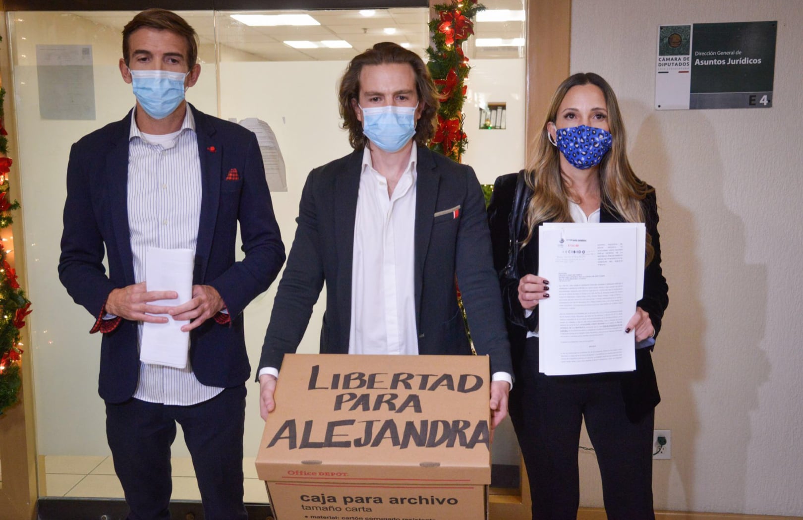 Alonso, Gonzalo y Ana Paula, hijos de Alejandra Cuevas