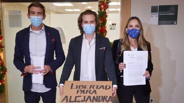 Alonso, Gonzalo y Ana Paula, hijos de Alejandra Cuevas