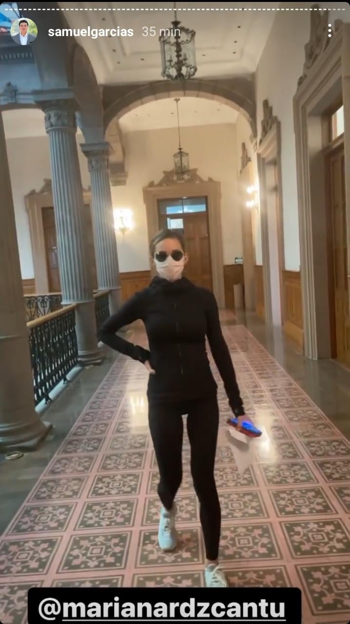 Samuel García enloquece al ver en nuevo corte de Mariana Rodríguez