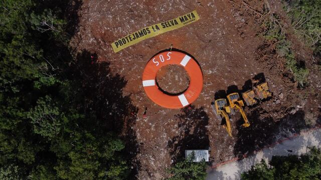 Protestas por obras del Tren Maya