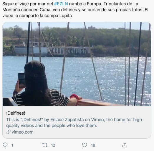 Viaje del EZLN