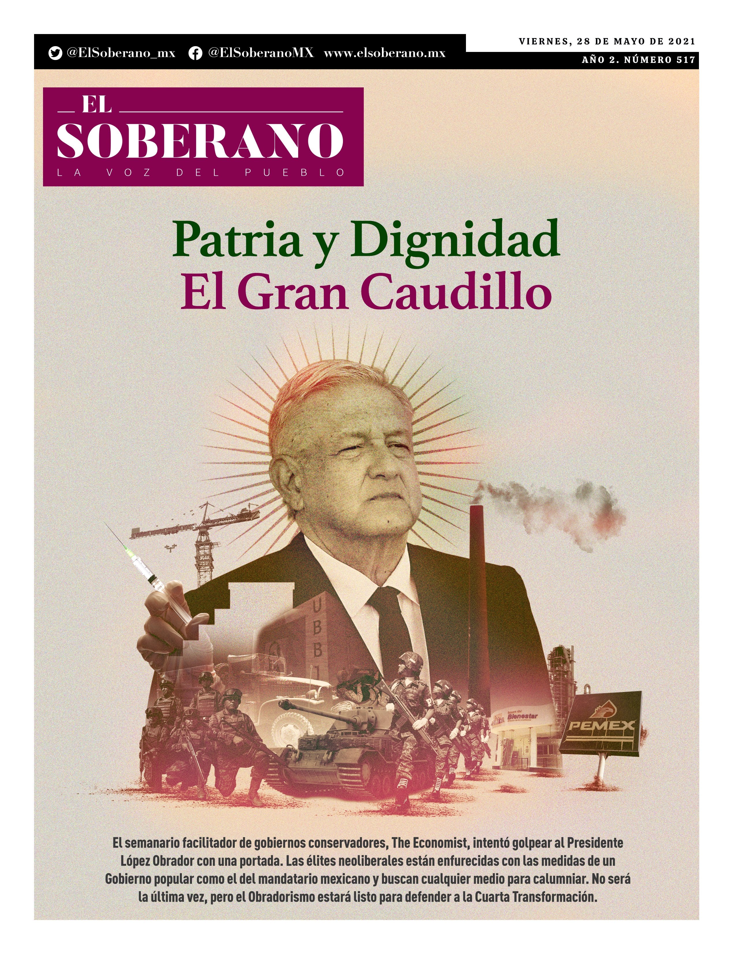 Portada de El Soberano