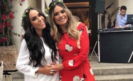 Inés Gómez Mont y Galilea Montijo.