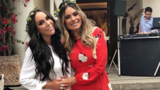 Inés Gómez Mont y Galilea Montijo.