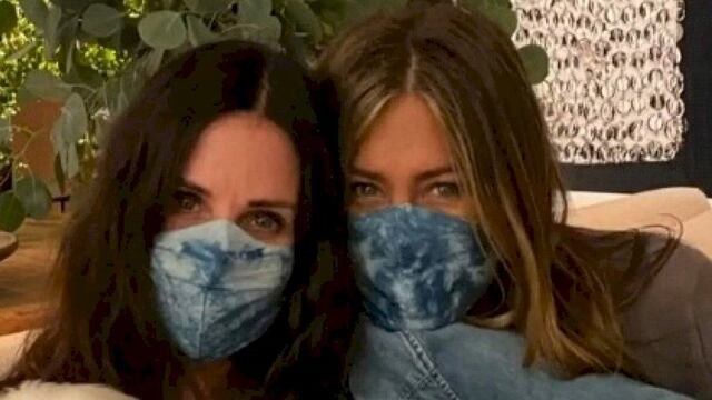 Jennifer Aniston y Courteney Cox