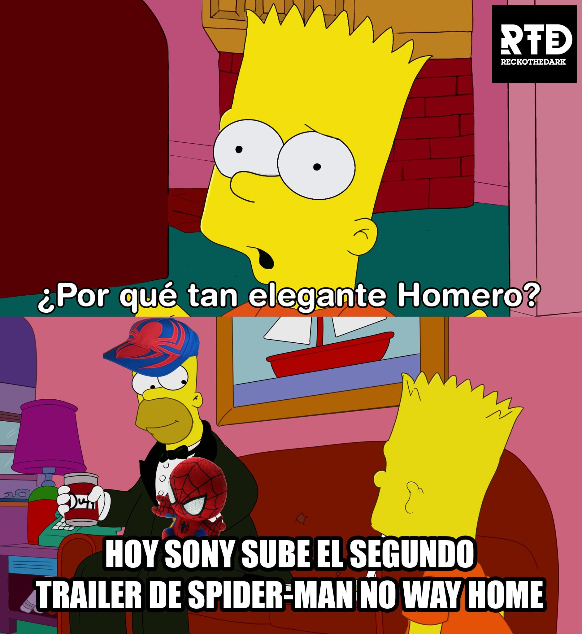 Memes sobre tráiler de 'Spider-Man: No Way Home'