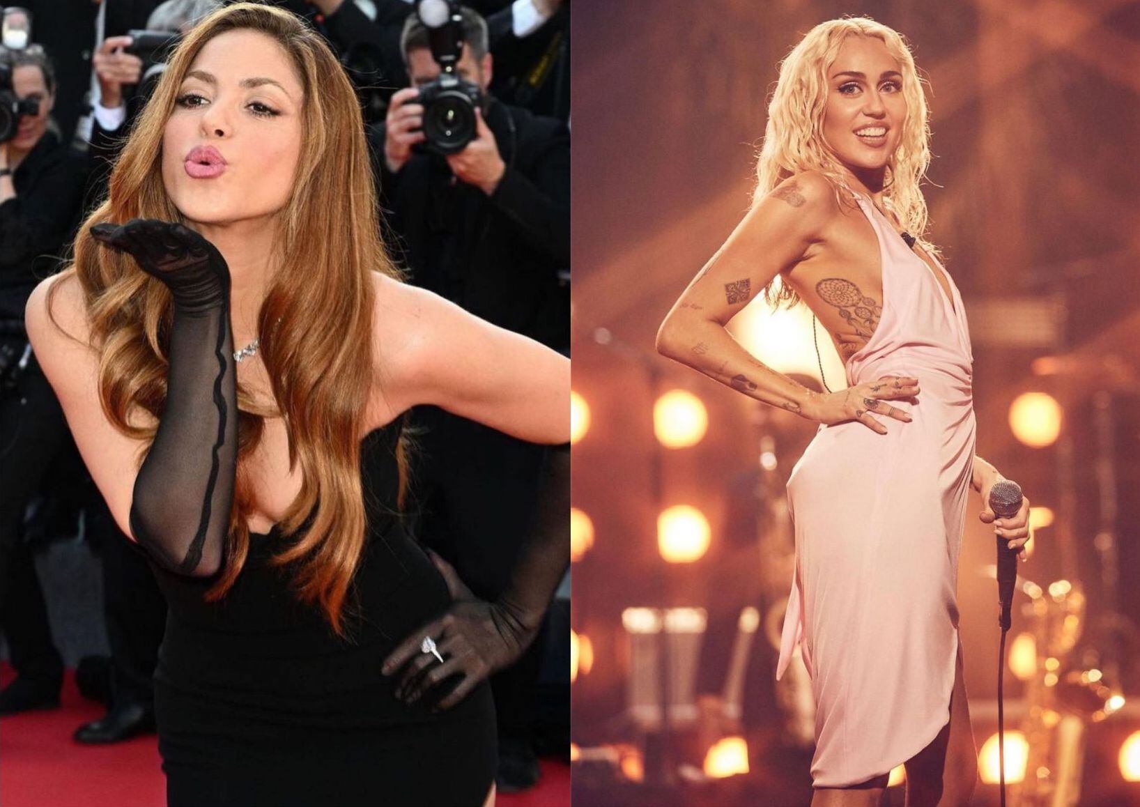 7 similitudes que compartieron Miley Cyrus y Shakira con sus exnovios Piqué y Liam Hemsworth