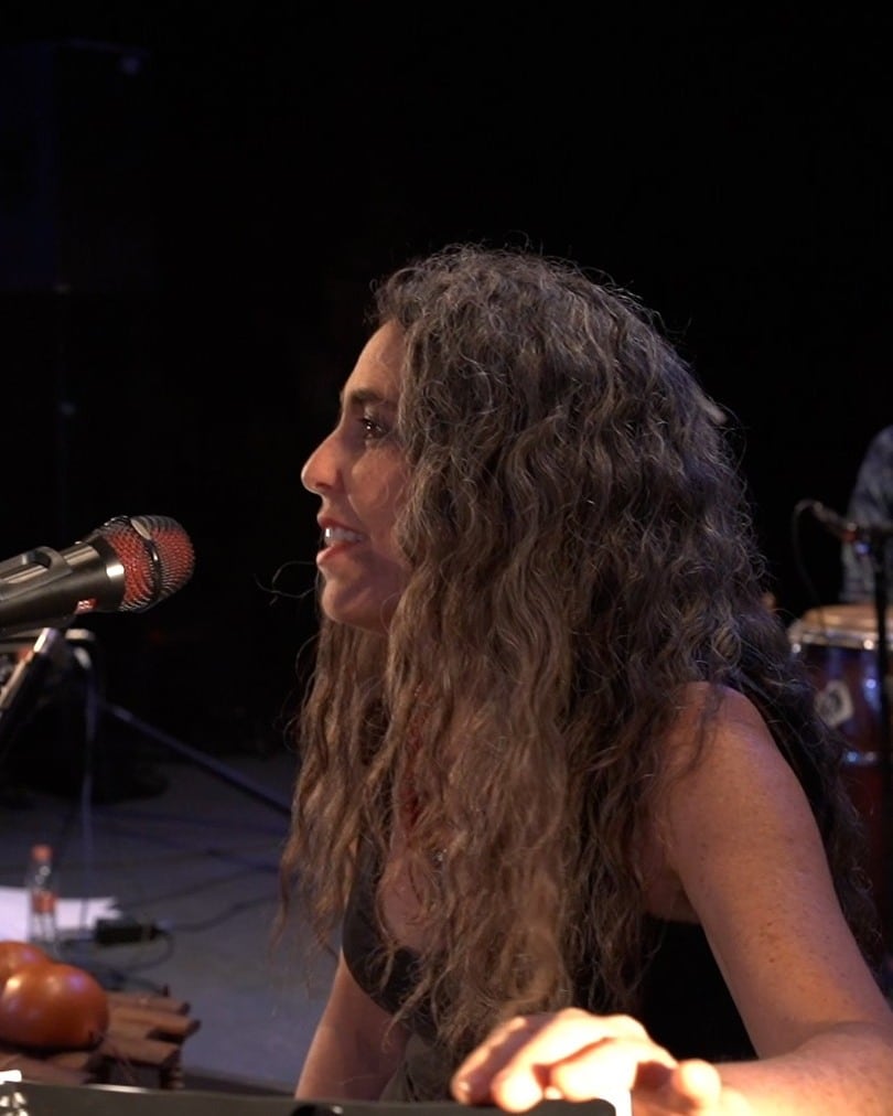 Estusha Grinberg, hija de Jacobo Grinberg